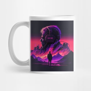 Synthwave apocalypse Mug